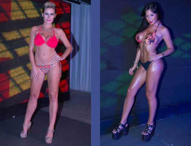 Las diosas de la revista Hombre infartaron al público en Carlos Paz