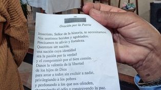 Gualeguay: la capilla San Cayetano en oración por la Patria