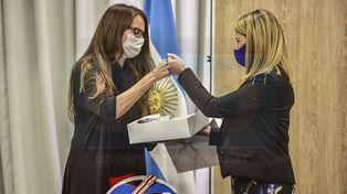 La provincia firmó convenios de prevención de violencia de género con el Ministerio de Mujeres, Géneros y Diversidad de la Nación. Programa Acompañar