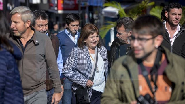 Patricia Bullrich con Rogelio Frigerio