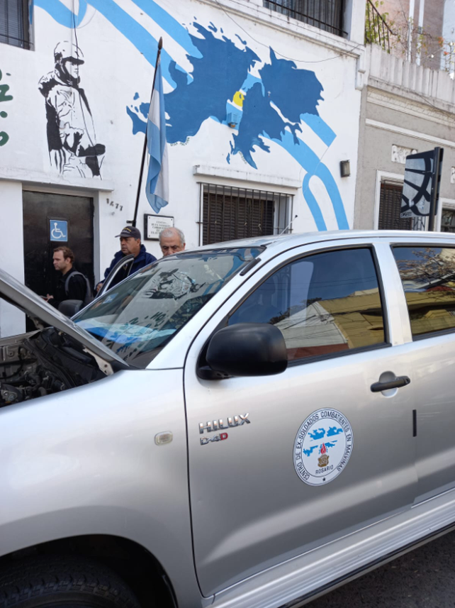 Una camioneta incautada al delito ahora tendrá un fin solidario