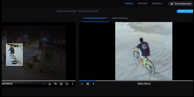 Un gatillero en bicicleta: cómo el sistema Lince identificó al sospechoso de una balacera