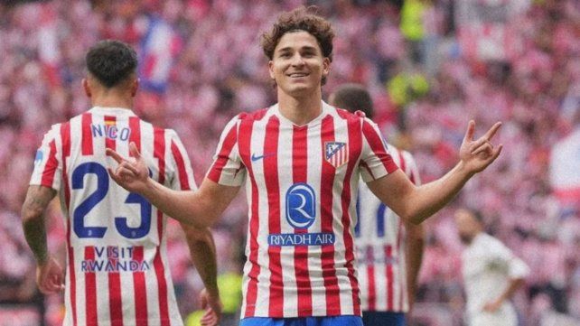 Julián Álvarez está en los planes del conjunto catalán.