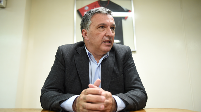 Astore concurrió junto a su abogado particular