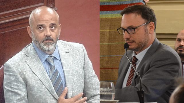 Fabián Palo Oliver (izquierda) y Lisandro Enrico.