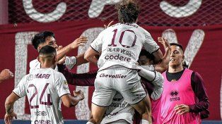 Lanús ganó de local.
