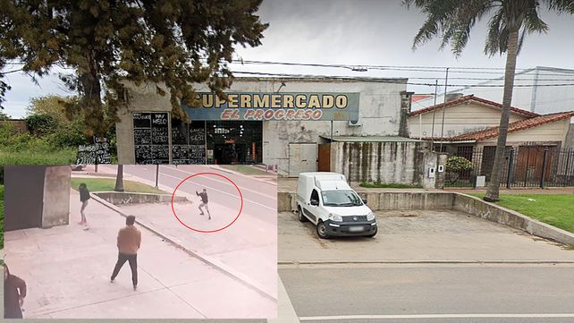 Menores apedrearon supermercado tras intento fallido de robo
