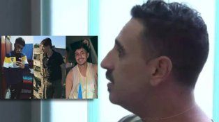 Zapata y los tres jóvenes de Tabossi que murieron en el choque.