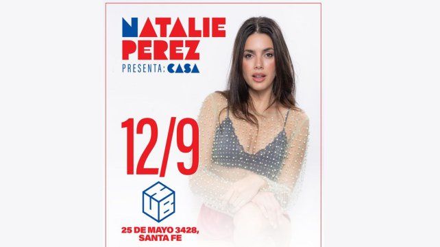 Natalie Pérez llega a Santa Fe presentando Casa