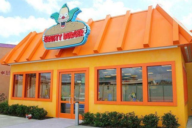 Recrean la ciudad de Los Simpson en Orlando