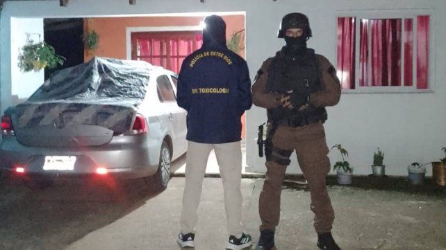 Paso Cerrito: intentaron cruzar con dos kilos de marihuana y quedaron detenidos