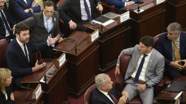 Juan Monteverde en el recinto de la Convención