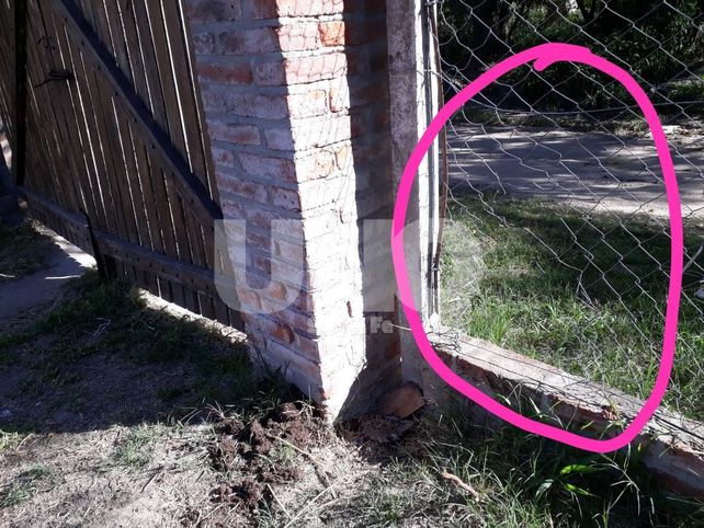 Foto archivo (Febrero 2018). Los delincuentes rompieron el tejido metalico e ingresaron a la vivienda