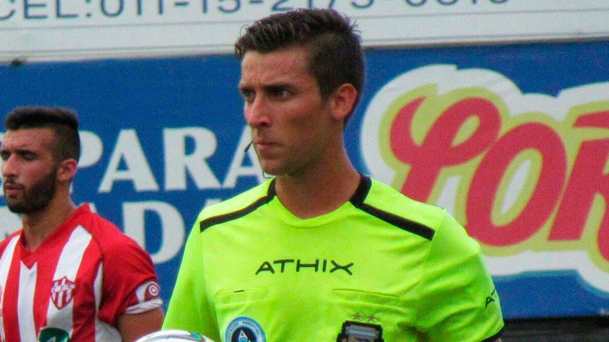 Quién es Sebastián Zunino, el árbitro de Colón-San Lorenzo?