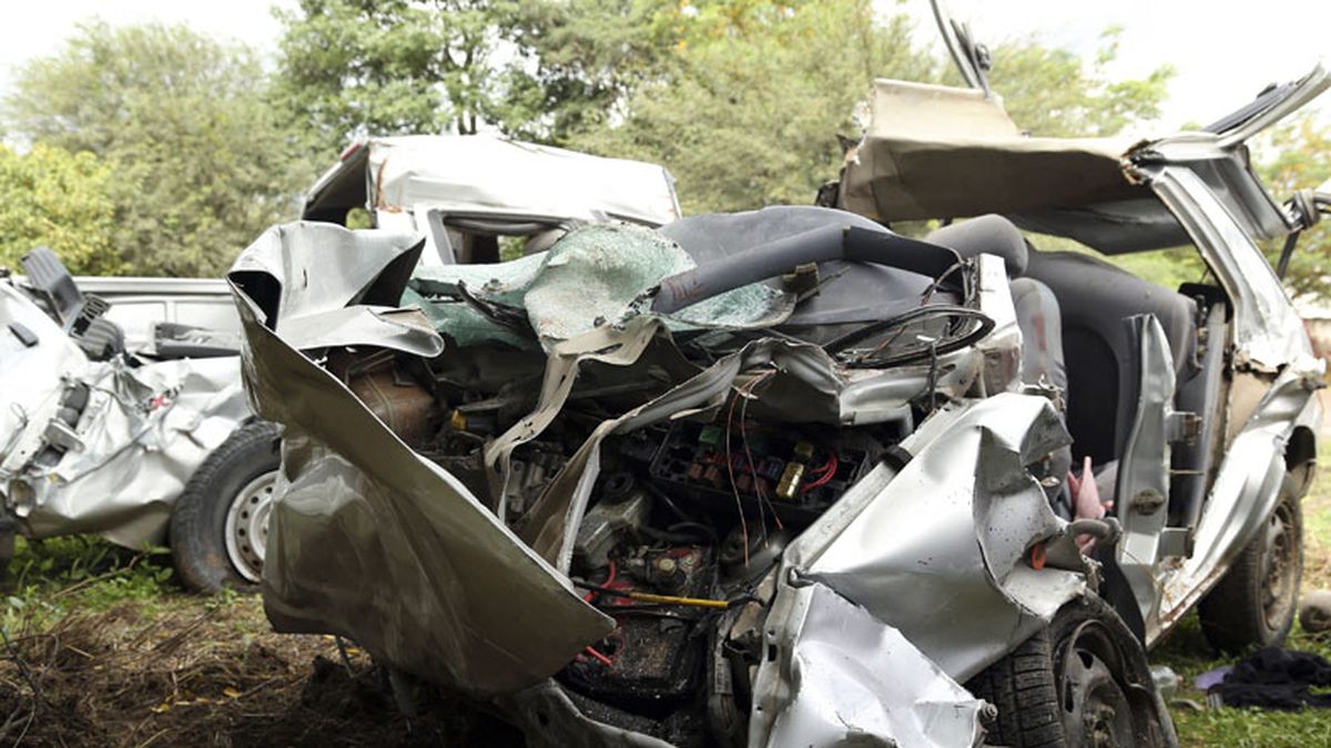Seis muertos y cinco heridos tras un choque frontal en ruta 34