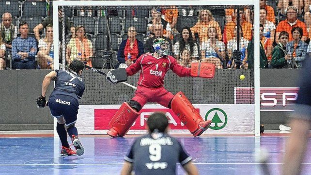 Argentina, a los 4º de final del Mundial de hockey indoor