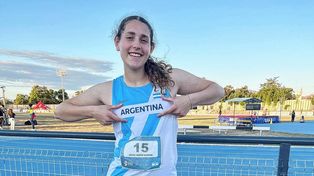 Valetina Gosteli de Humboldt competirá en bala y disco en el Nacional U23 en Buenos Aires.
