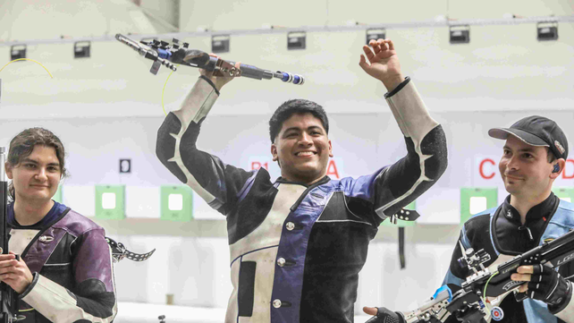 El catamarqueño Gutiérrez logró oro en Tiro