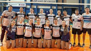 Gimnasia festejó por duplicado en el vóley femenino