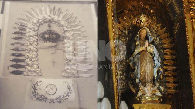Una corona, 90 años de historia y un robo que no pudo contra la devoción de los fieles