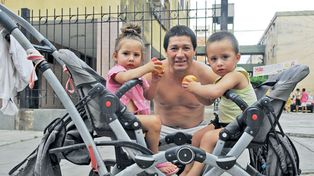 Los vecinos que se animan cuando el cemento se enciende