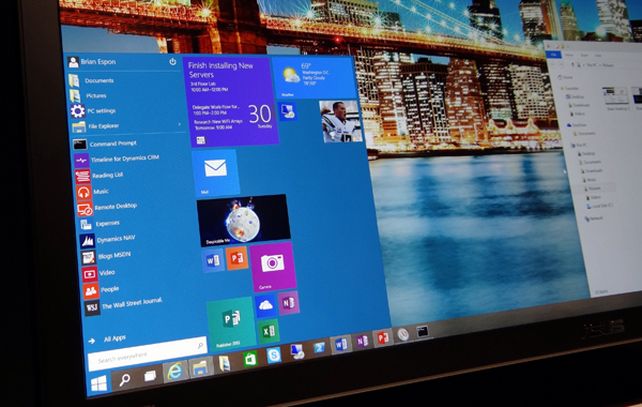 El upgrade a Windows 10 será gratuito.