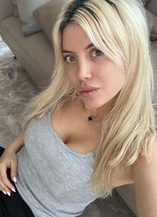 Wanda Nara: se filtraron mensajes de un jugador de River