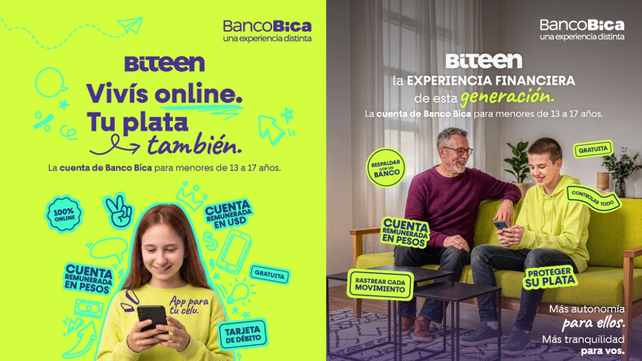 Aprender a manejar la plata también empieza en la adolescencia: Banco Bica presenta BiTeen