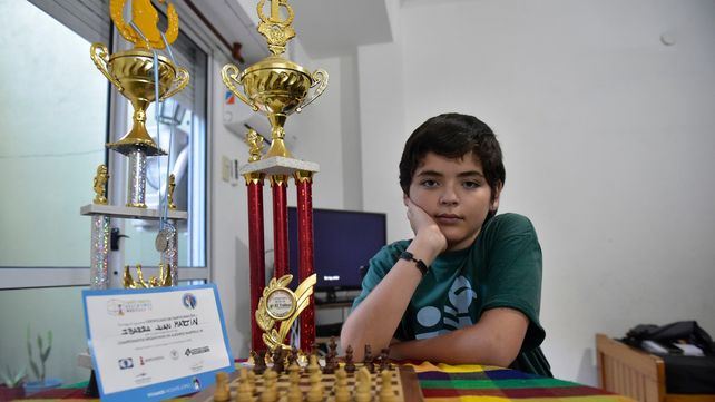 Campeón Sub 14. Juan Martín Ibarra