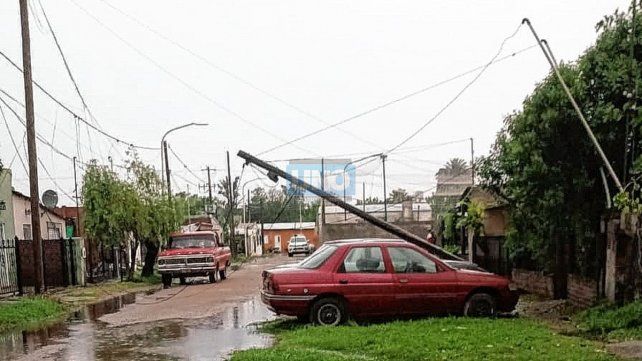Fuerte tormenta en zonas del departamento La Paz y Federal