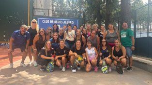 Las pelotaris festejaron el Día de la Mujer en Remeros Alberdi