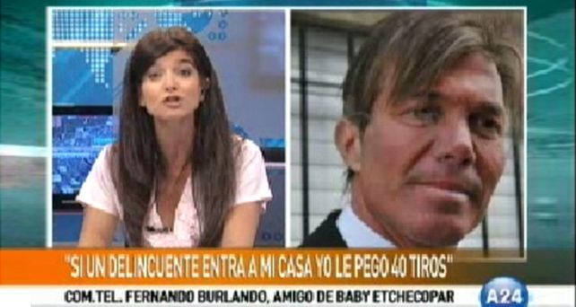 Periodista de A24 fue agraviada por el abogado Burlando