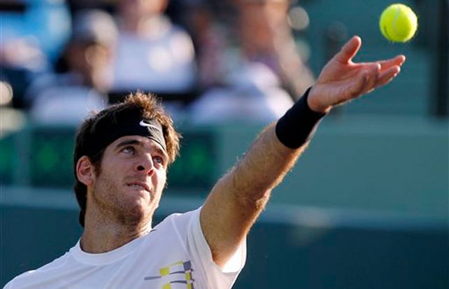 Juan Martín del Potro le ganó a Cilic y está en los cuartos de final de Miami