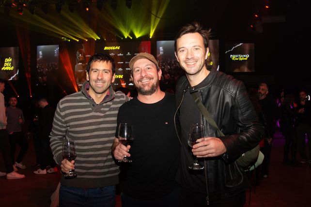 Nicolás Freyre, Lisandro Fernández y Germán Ferronato  
