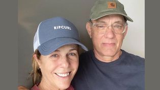 Tom Hank y Rita Wilson recibieron el alta