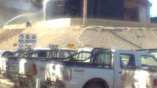 YPF logró controlar este mediodía el incendio en la planta de Malargüe