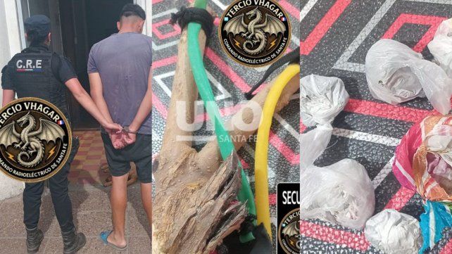 Detuvieron a un Joven en Santa Fe por Intentar Ingresar marihuana al penal de Las Flores con una gomera
