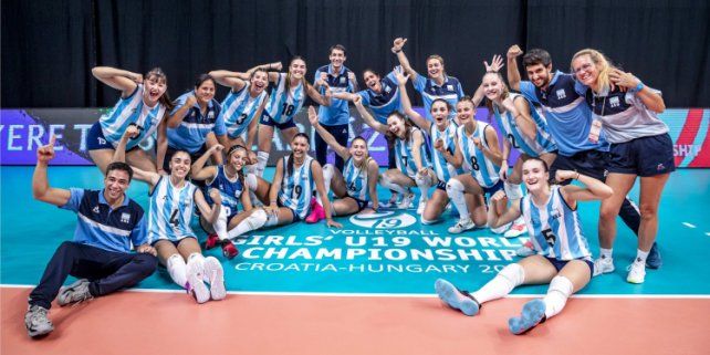 Argentina venció en sets corridos a Chile en el Mundial femenino Sub 19