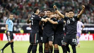 Luis Romo anotó pra México en el cuarto minuto del segundo tiempo.