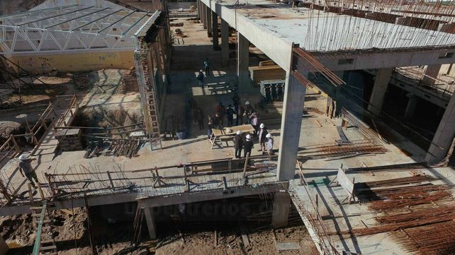 Sin plazo. La megaobra en el centro de Paraná arrancó en 2015 y aún no tiene fecha de conclusión.&nbsp;