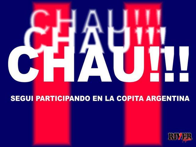 Aparecieron varios afiches millonarios gastando a San Lorenzo