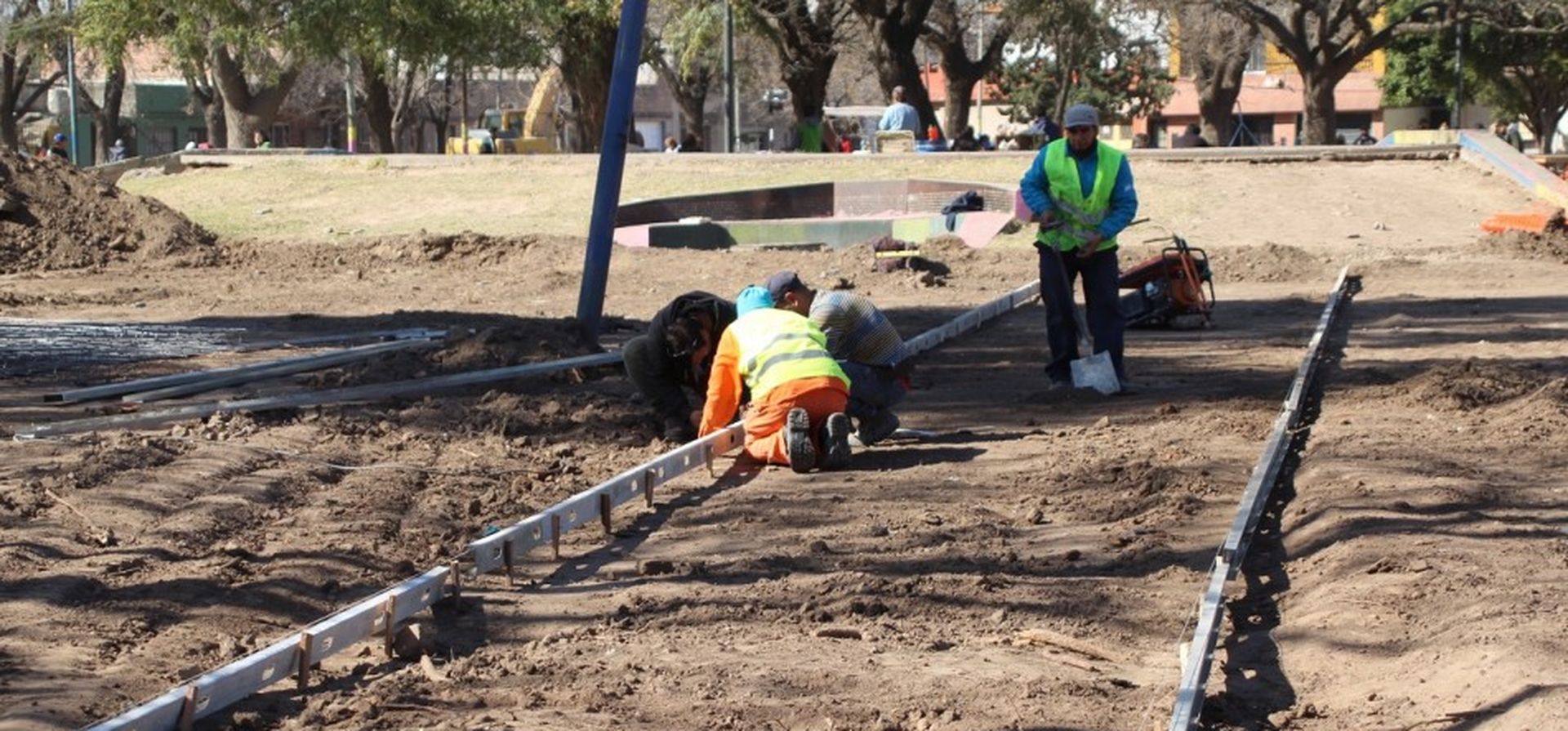 Renovarán siete plazas en distintos distritos de Rosario