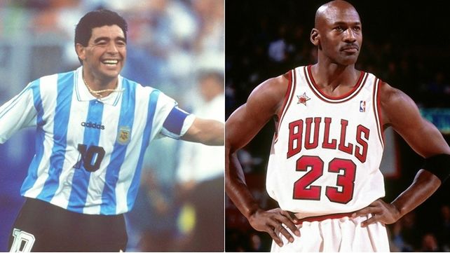 Jordan y la muerte de Maradona: Perdimos a un ícono global