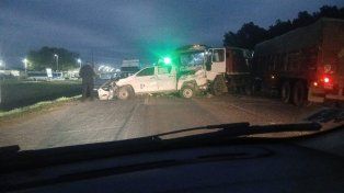 La ruta 18 fue escenario de un choque múltiple con cuatro vehículos involucrados