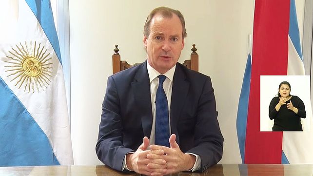 Gustavo Bordet habla sobre la ley de Emergencia Solidaria
