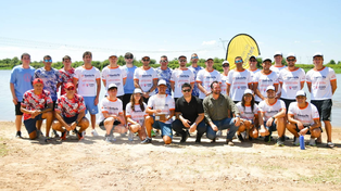 Los protagonistas de la Maratón Santa Fe-Coronda visitaron Santo Tomé.