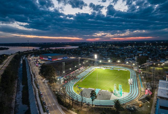 A dos días de los Juegos Suramericanos 2026: inauguraron la nueva pista del CARD y la remodelación del bulevar Tacca