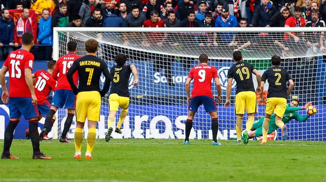 El equipo de Simeone volvió al triunfo en la liga tras golear al Osasuna