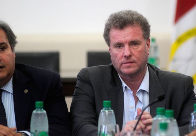 En Santa Fe. El Secretario de Seguridad Interior