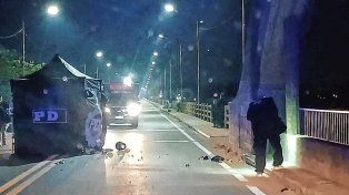 Accidente fatal en el puente Carretero.